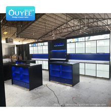 High Quality Phone Repair Store Cell Fixtures Shop Fitout Mobile Shop Counter Furniture Design